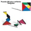 Puzzle 3D pour enfants Tangram