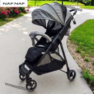 Poussette Compact de Luxe Efren - Naf Naf - gris