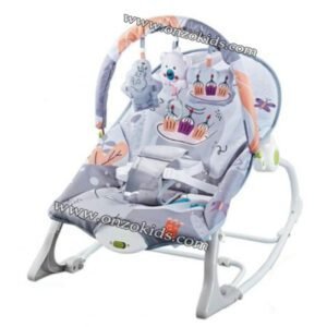 Transat Balançoire, Vibrant et Musical pour bébé - Gris