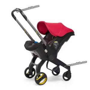 Siege Auto Poussette de Luxe 2en1 CERA - Rouge