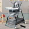 Chaise haute réglable Multipostions pour bébé - Kidilo – Image 3