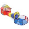 Tente + tunnel + air de jeu avec un panier de basket pour bébé et enfant – Image 2