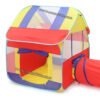 Tente + tunnel + air de jeu avec un panier de basket pour bébé et enfant – Image 9