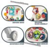 Trotteur Marcheur multifonctionnel 6en1 pour bébé – Image 15