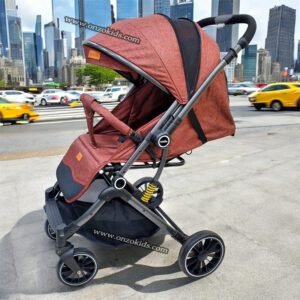 Poussette ultra-légère, Compacte, réversible Elina Plus - Kidilo - Red