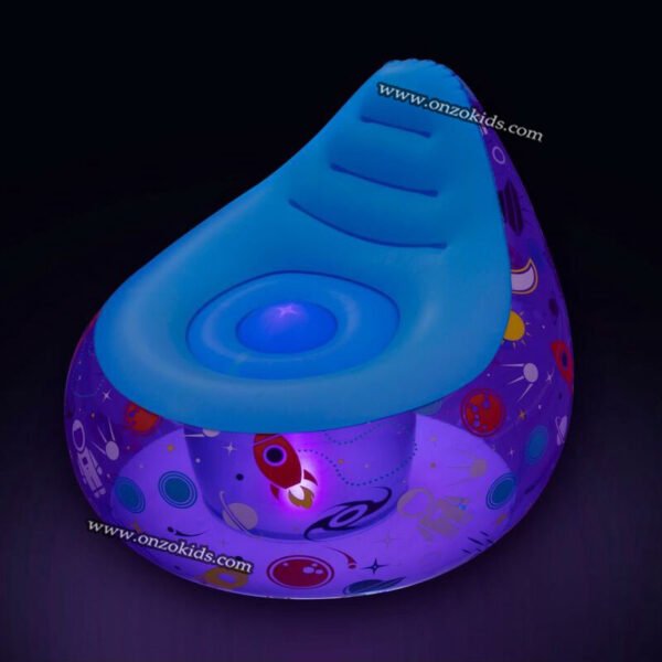 Fauteuil Gonflable avec LED Violet Astro Glow - Bestway – Image 3