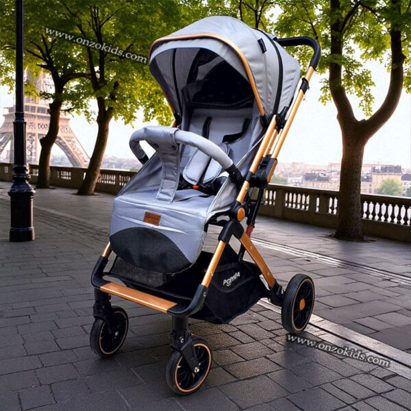 Poussette compacte valise réversible de luxe Vidalia Bronze - Popypapa – Image 3