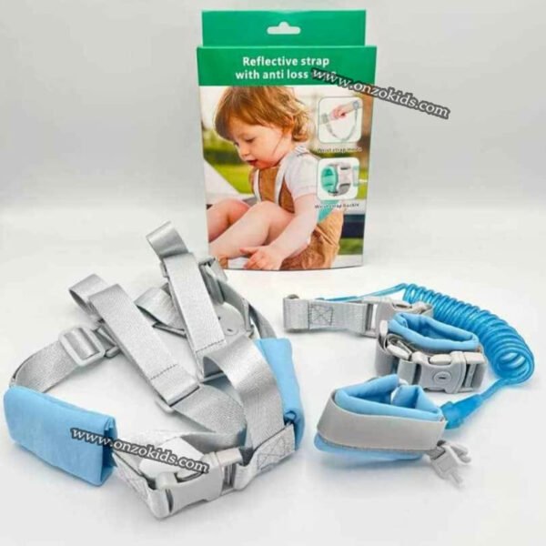 Sangle et Bracelet Anti-perte 2en1 avec clé pour Enfants – Image 2