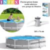 Piscine prism frame ronde tubulaire 305 x 76 cm avec pompe de filtration | Intex