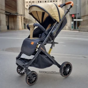 Poussette Compacte style valise Réversible Valiria - Popypapa - Beige