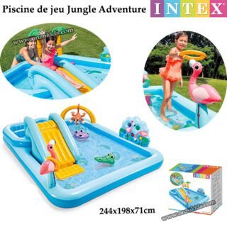 Piscine de jeu  Jungle Adventure - 244x198x71cm | Intex