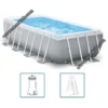 piscine Prism Frame Rectangulaire 400 x 200 x 100 cm - Intex – Image 2