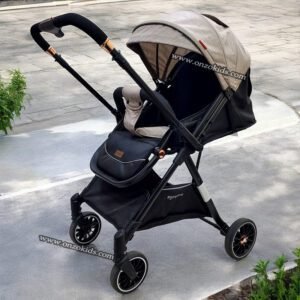 Poussette Compact ET Réversible Popypapa - Beige