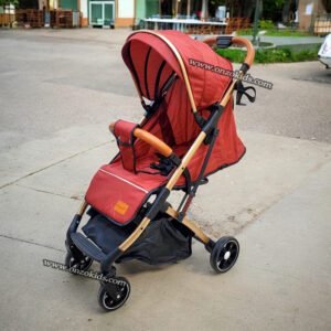 Poussette Compacte, Légère pour voyage - Taline - Rouge