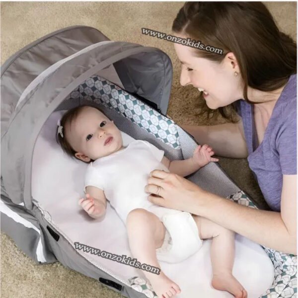 Berceau et sac de voyage multifonction pour bébé | Tiibaby – Image 4