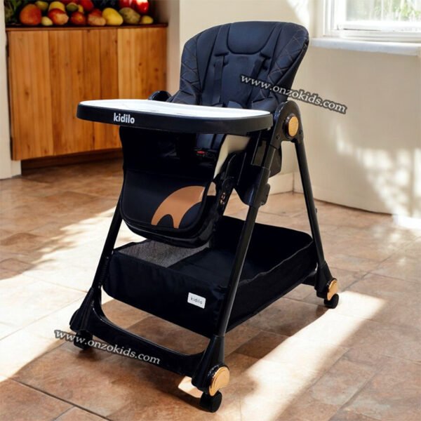 Chaise haute réglable Multipostions pour bébé - Kidilo