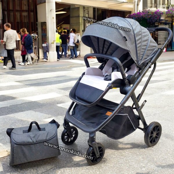 Poussette réversible avec moustiquaires - CHANOU KIDS – Image 2