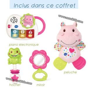 Coffret naissance éveil des sens - Vtech - Rose