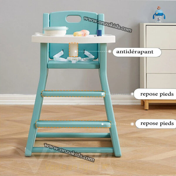 Chaise haute fixe pour bébé du 6 mois à 3 ans – Image 2