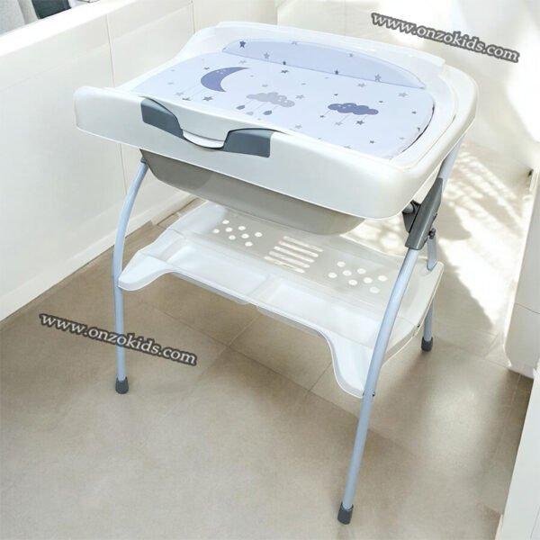 Baignoire, Table à langer 2en1 anatomique pour bébé ELIOS – Image 3
