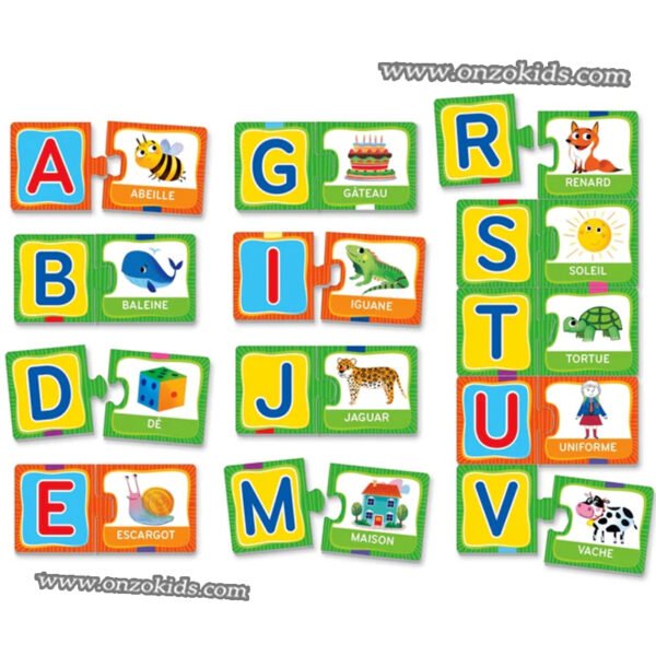 26 mini puzzles pour apprendre les lettres et les mots - Clementoni – Image 3
