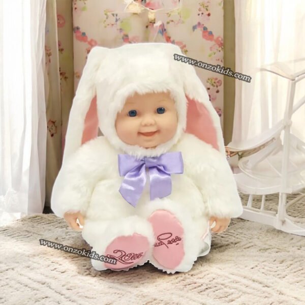 Poupée bébé lapin blanc - Anne Geddes – Image 2