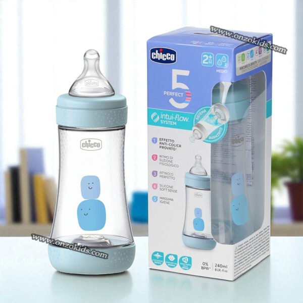 Biberon Perfect 5 pour bebe 240 ml - CHICCO