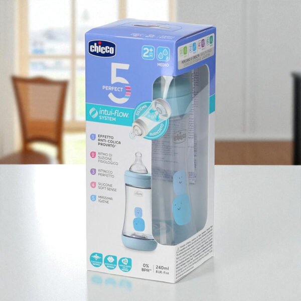 Biberon Perfect 5 pour bebe 240 ml - CHICCO – Image 2