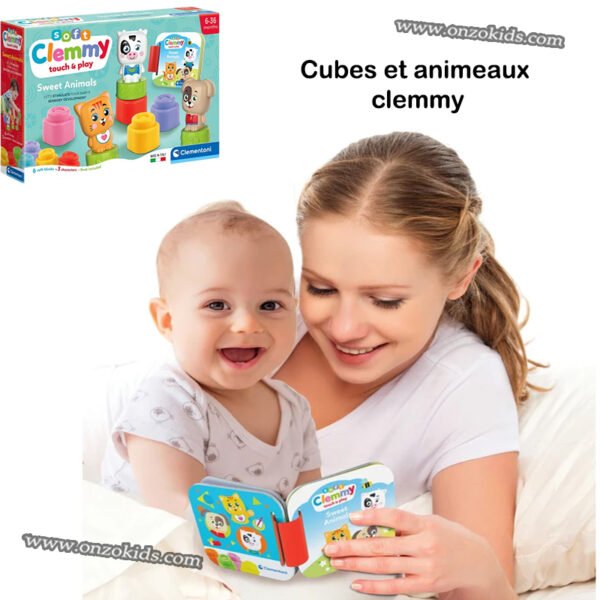 Cubes et animeaux clemmy - Clementoni