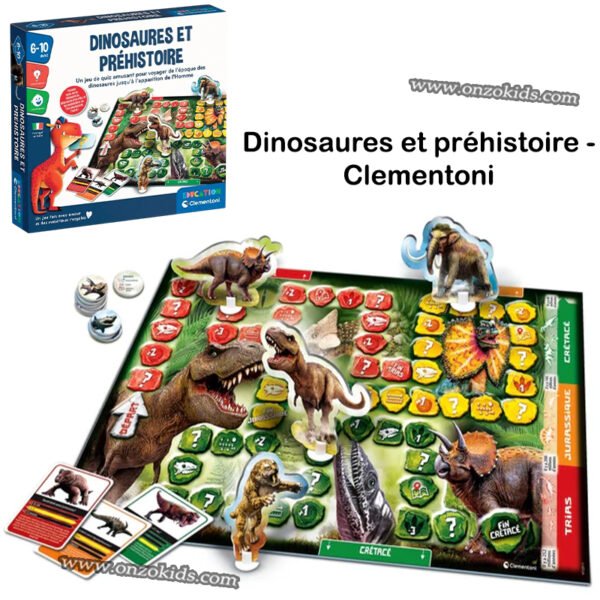 Dinosaures et préhistoire - Clementoni