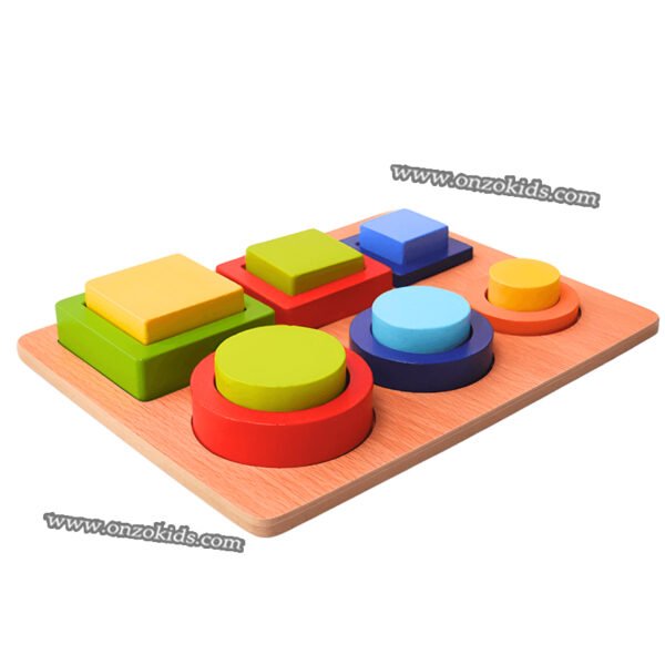 Blocs de construction de 6 formes pour les enfants – Image 4