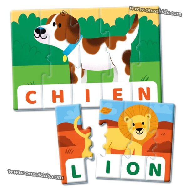 Des puzzles pour apprendre à composer des mots - Clementoni – Image 2