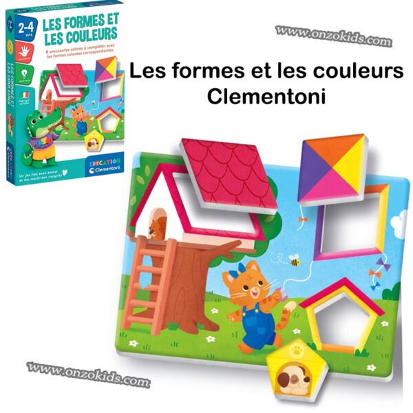 Les formes et les couleurs - Clementoni