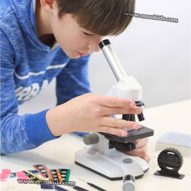 Coffret Scientifique Buki – Microscope 50 Expériences + Jumelles 4x32 Pour Petits Curieux