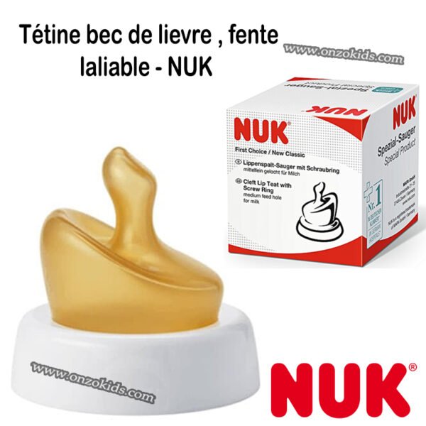 Tétine Bec de Lievre, Fente Labiale - NUK