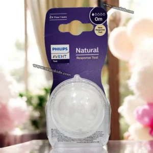Lot de 2 Tétines 0m+ Natural Response Avent Philips