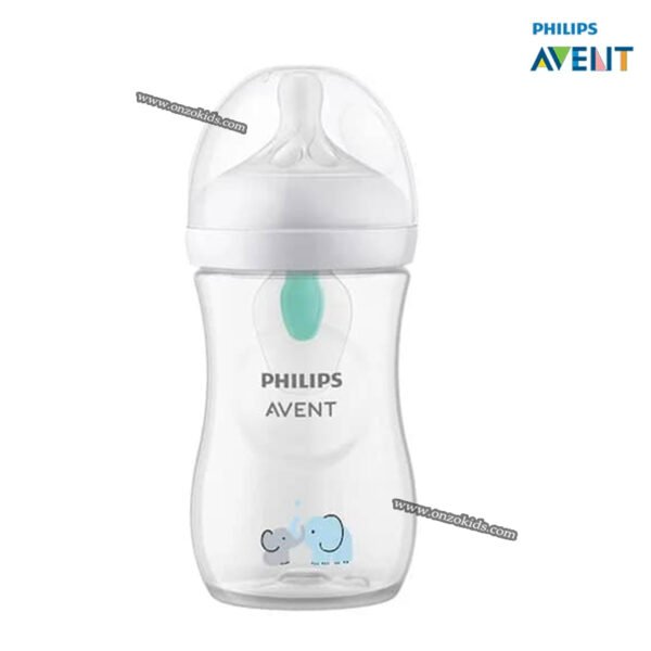 Biberon Natural Response avec valve AirFree 260 ml pour bébé 1m+| AVENT PHILIPS – Image 3