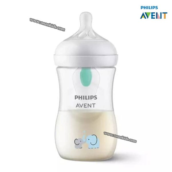 Biberon Natural Response avec valve AirFree 260 ml pour bébé 1m+| AVENT PHILIPS – Image 4