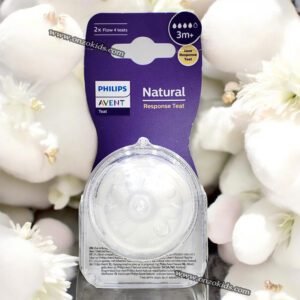 Lot de 2 Tétines 3m+ Natural Response Avent Philips
