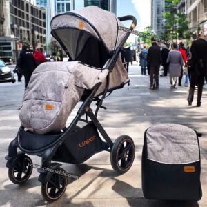 Poussette Compacte - LUXMOM - Brown