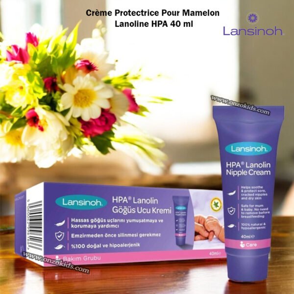 Crème Protectrice Pour Mamelon Lanoline HPA 40 ml - Lansinoh