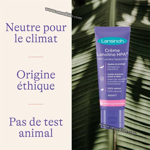 Crème Protectrice Pour Mamelon Lanoline HPA 40 ml - Lansinoh – Image 2