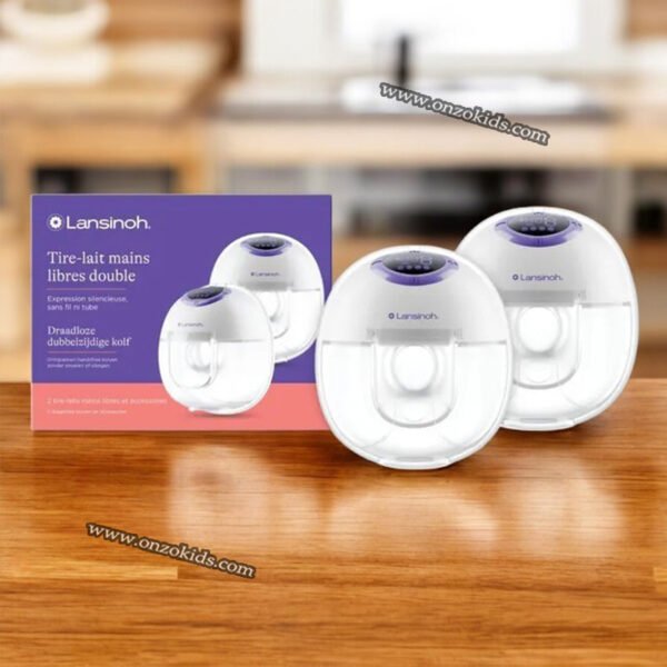 Tire-lait électrique Mains libres Double Pompe - Lansinoh
