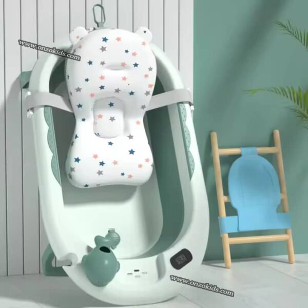 Baignoire pliable avec coussin réducteur confortable – Image 5