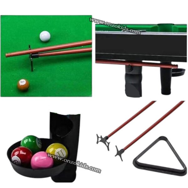 Mini jeu de billard en plastique pour enfants – Image 3