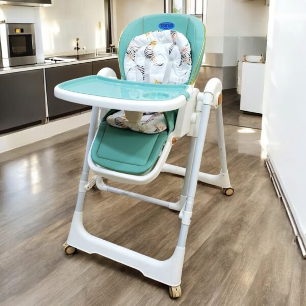 Chaise haute réglable pour bébé avec balançoire 2en1 - Mely – Image 7