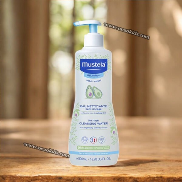 Eau nettoyante bébé sans rinçage à l'avocat BIO - mustela