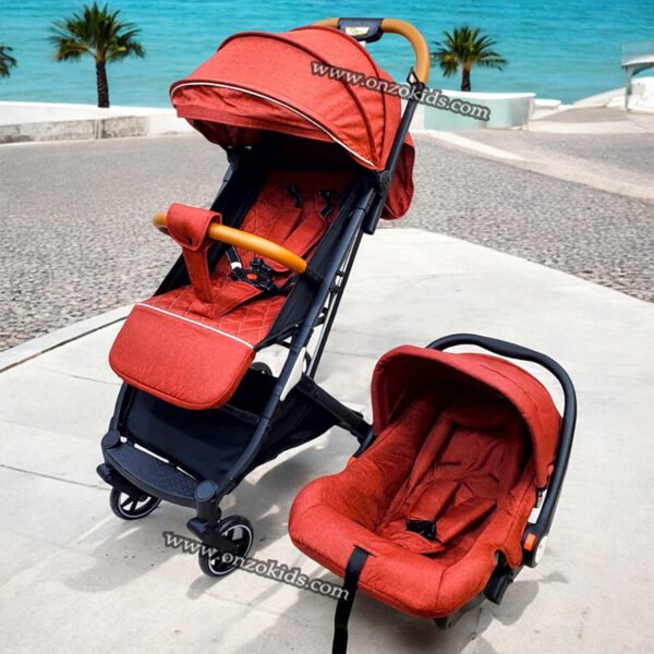 Poussette bébé valise compacte+Maxi cosi-Boyi – Image 2