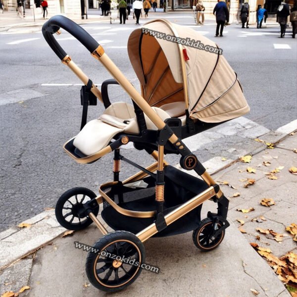 Poussette Rèversible 3 Pièces avec Maxi cosi et sac à Langer-Popypapa – Image 6