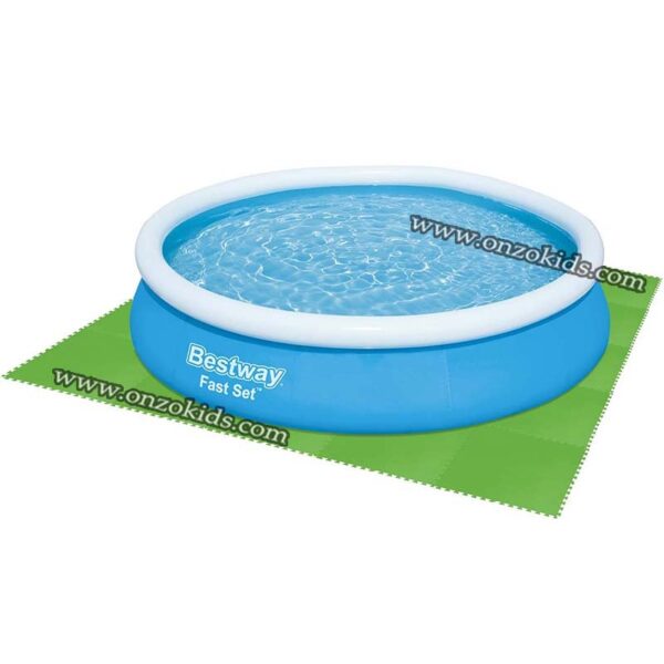 Tapis de sol pour piscine modulable 234 x 234 Cm  - Bestway – Image 2